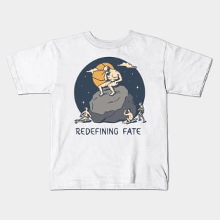 Redefining Fate, Sisyphus Kids T-Shirt